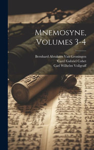 Mnemosyne, Volumes 3-4 Mnemosyne, Volumes 3-4