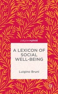 A Lexicon Of Social Well-Being A Lexicon Of Social Well-Being