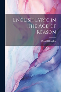 English Lyric In The Age Of Reason