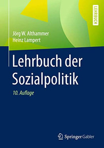 Lehrbuch der Sozialpolitik (Springer-Lehrbuch) (German Edition)