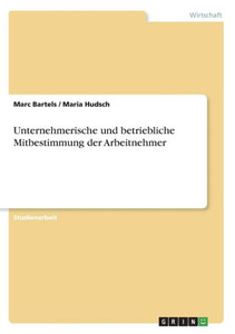 Unternehmerische Und Betriebliche Mitbestimmung Der Arbeitnehmer (German Edition)