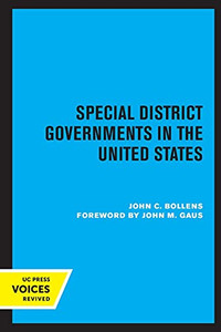 Special District Governments In The United States (Paperback) Special District Governments In The United States (Paperback)