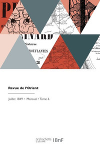Revue De L'Orient (French Edition) Revue De L'Orient (French Edition)