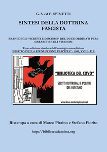 Sintesi Della Dottrina Fascista (Italian Edition) Sintesi Della Dottrina Fascista (Italian Edition)