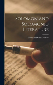 Solomon And Solomonic Literature Solomon And Solomonic Literature