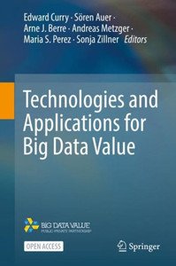 Technologies And Applications For Big Data Value Technologies And Applications For Big Data Value