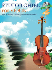 Studio Ghibli For Violin And Piano Book/Cd