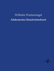 Altdeutsches Handwörterbuch (German Edition)