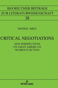 Critical Negotiations (Bayreuther Beiträge Zur Literaturwissenschaft) Critical Negotiations (Bayreuther Beiträge Zur Literaturwissenschaft)