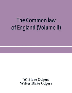 The Common Law of England