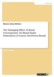 The Damaging Effect of Brand Overexposure. On Brand Equity Dimensions of Luxury Streetwear Brands