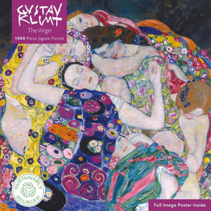Adult Sustainable Jigsaw Puzzle Gustav Klimt: The Virgin : 1000-Pieces. Ethical, Sustainable, Earth-Friendly