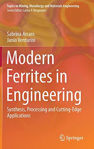 Modern Ferrites In Engineering: Synthesis, Processing And Cutting-Edge Applications (Topics In Mining, Metallurgy And Materials Engineering)