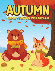 Autumn Activity Book for Kids 4-8 : Word Search, Coloring, Sudoku, How to Draw, Dot Markers Activity Book for Kids