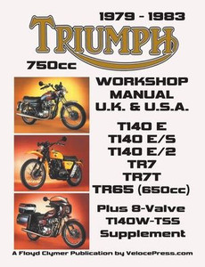TRIUMPH 750cc TWINS 1979-1983 WORKSHOP MANUAL : ALL UK, GENERAL EXPORT & USA MODELS INCLUDING THE 650cc TR65 TRIUMPH 750cc TWINS 1979-1983 WORKSHOP MANUAL : ALL UK, GENERAL EXPORT & USA MODELS INCLUDING THE 650cc TR65