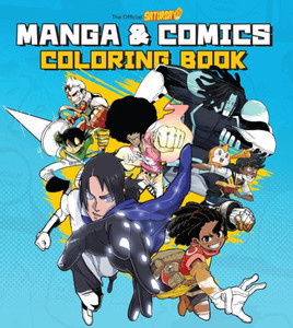 Saturday Am Manga and Comics Coloring Book