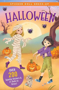 Halloween Sticker Doll Dress-Up Book Halloween Sticker Doll Dress-Up Book