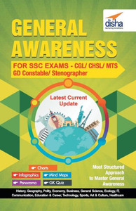 General Awareness for SSC Exams - CGL/ CHSL/ MTS/ GD Constable/ Stenographer