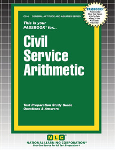 Civil Service Arithmetic : Passbooks Study Guide