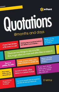 Quotations @months and Days Quotations @months and Days