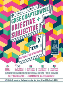 Maths (Standard) Chapterwise Objective + Subjective for CBSE Class 10 Term 2 Exam