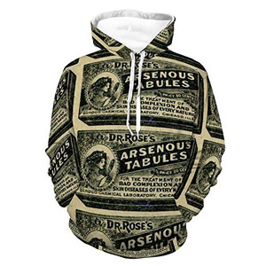 Mens Womens Stretch Hoodies 3D Printed Unisex Long Sleeve Hooded T-Shirts Arsenous Tabules Pattern Outdoor Outfit For Athletic Party