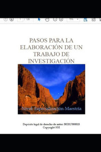 Pasos Para La Elaboración de Un Trabajo de Investigación Pasos Para La Elaboración de Un Trabajo de Investigación