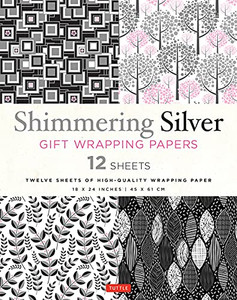 Shimmering Silver Gift Wrapping Papers 12 Sheets: High-Quality 18 x 24 inch (45 x 61 cm) Wrapping Paper Shimmering Silver Gift Wrapping Papers 12 Sheets: High-Quality 18 x 24 inch (45 x 61 cm) Wrapping Paper