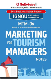 MTM-06 Marketing for Tourism Managers MTM-06 Marketing for Tourism Managers