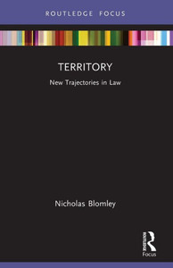 Territory : New Trajectories in Law Territory : New Trajectories in Law