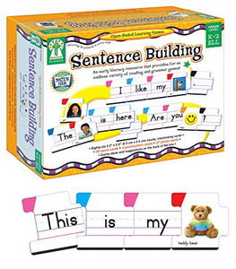 Key Education Sentence Building for Kids—Sight Word Builder for Early Reading, Speech, Writing, Language, Literacy Resource for Kindergarten-2nd Grade Key Education Sentence Building for Kids—Sight Word Builder for Early Reading, Speech, Writing, Language, Literacy Resource for Kindergarten-2nd Grade