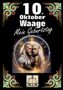 10. Oktober, mein Geburtstag : Geboren im Zeichen der Waage. Meine Eigenschaften und Charakterzüge, meine Stärken und Schwächen, meine Geburtstagsbegleiter und historische Ereignisse.
