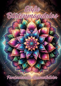 Süße Blütenmandalas : Fantasievolle Ausmalbilder Süße Blütenmandalas : Fantasievolle Ausmalbilder