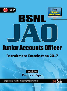 BSNL JAO (Junior Accounts Officer) Recruitment Examination 2017 BSNL JAO (Junior Accounts Officer) Recruitment Examination 2017