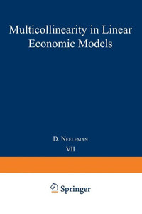 Multicollinearity in linear economic models
