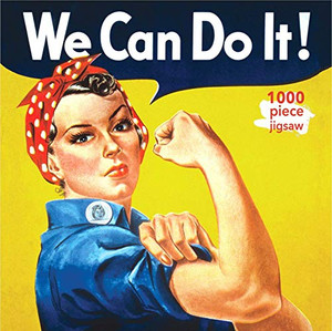 Adult Jigsaw Puzzle J Howard Miller: Rosie the Riveter Poster: 1000-piece Jigsaw Puzzles