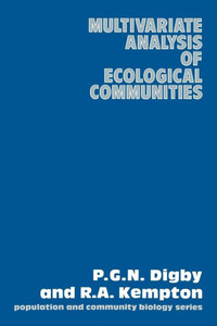 Multivariate Analysis of Ecological Communities