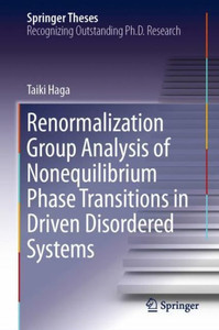 Renormalization Group Analysis of Nonequilibrium Phase Transitions in Driven Disordered Systems Renormalization Group Analysis of Nonequilibrium Phase Transitions in Driven Disordered Systems