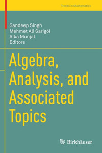 Algebra, Analysis, and Associated Topics Algebra, Analysis, and Associated Topics