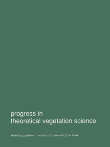 Progress in theoretical vegetation science Progress in theoretical vegetation science