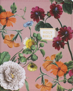 Niv, Artisan Collection Bible, Large Print, Leathersoft, Blush Floral, Red Letter, Comfort Print Niv, Artisan Collection Bible, Large Print, Leathersoft, Blush Floral, Red Letter, Comfort Print