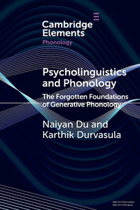 Psycholinguistics and Phonology - (Paperback or Softback) Psycholinguistics and Phonology - (Paperback or Softback)