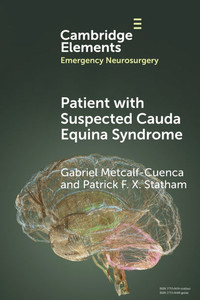 Patient with Suspected Cauda Equina Syndrome Patient with Suspected Cauda Equina Syndrome