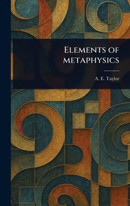Elements of Metaphysics - (Hardback or Cased Book)