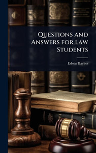Questions and Answers for law Students - (Hardback or Cased Book) Questions and Answers for law Students - (Hardback or Cased Book)