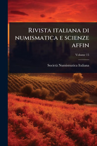 Rivista italiana di numismatica e scienze affin - (Paperback or Softback)