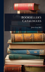 Bookseller's Catalogues - (Hardback or Cased Book)