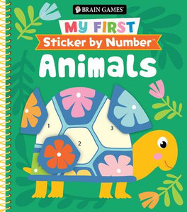 Brain Games - My First Sticker by Number: Animals