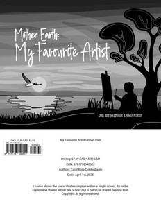 Mother Earth: My Favourite Artist Teacher Lesson Plan Mother Earth: My Favourite Artist Teacher Lesson Plan