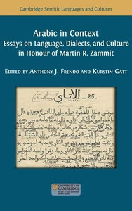Arabic in Context: Language, Dialects, and Culture - Essays in Honour of Martin R. Zammit - (Hardback or Cased Book)